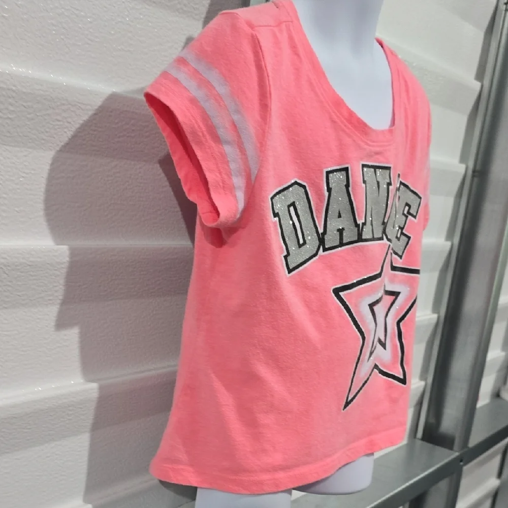 Justice Pink and White Dance Costume with Star Design‎